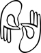 ASL解释徽标