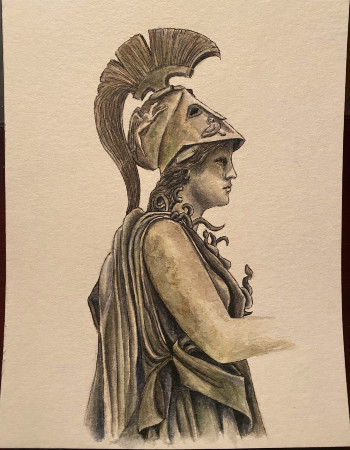 罗马绘画由Caitlin Mostoway-Parker