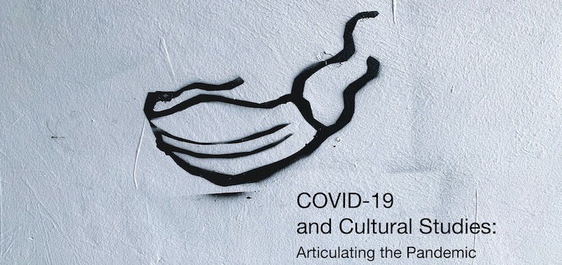 COVID-19 Series cover image featuring a grafitti painted mask and the series title 